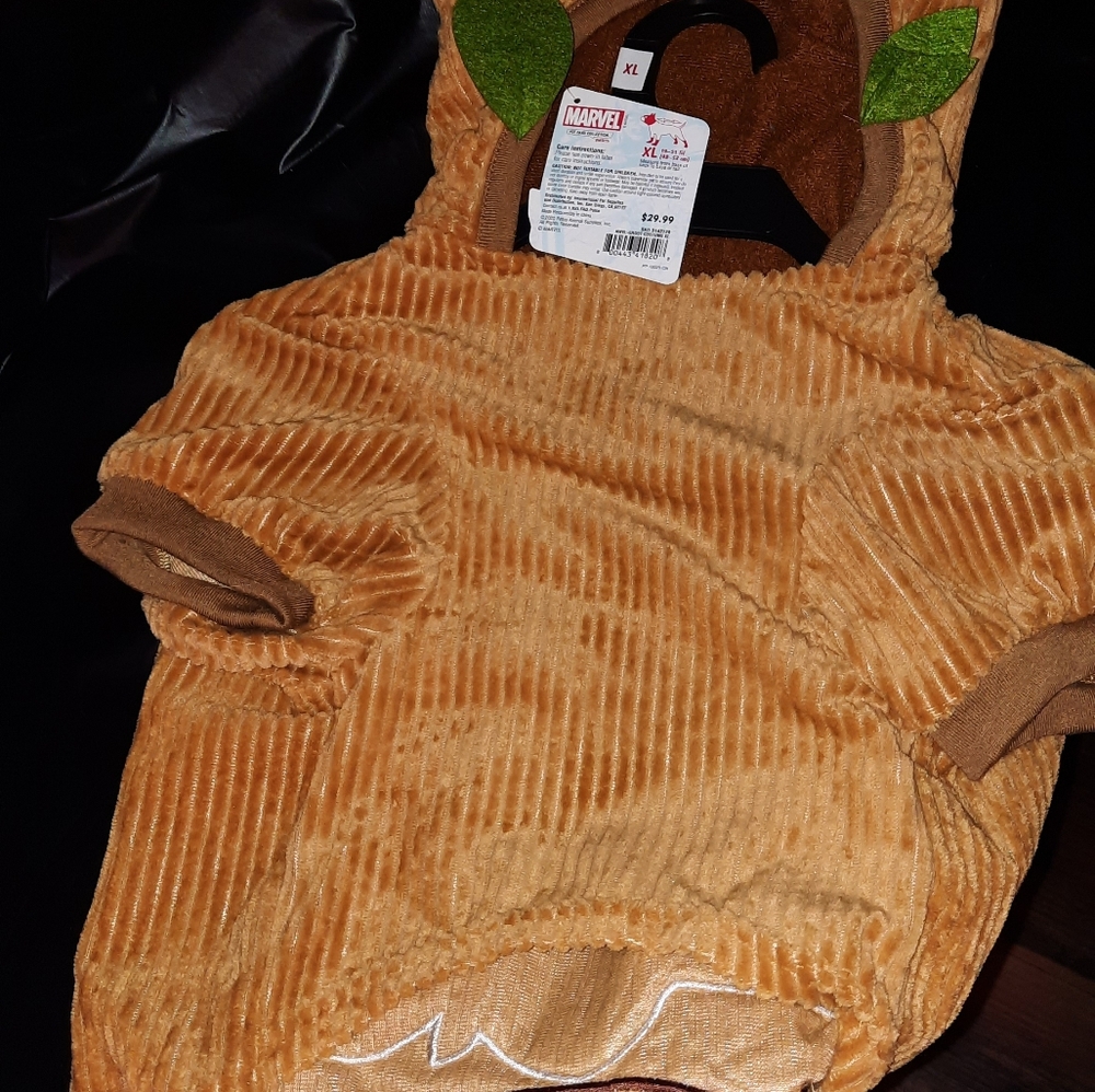 XL Groot dog costume